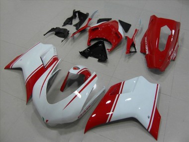 Ducati 848 1098 1198 2007-2014 - Bianco & Rosso Corsa Versione