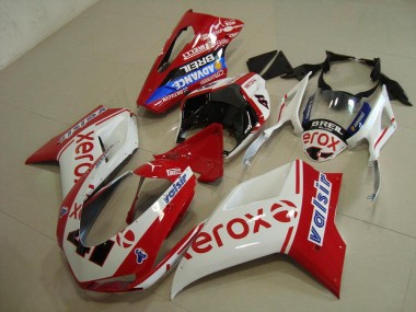 Ducati 848 1098 1198 2007-2014 - Bianco Rosso Xerox