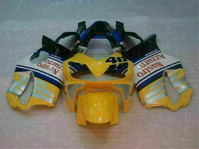 Honda CBR 600 F4i 2001-2003 - Giallo Argento Nastro Azzurro