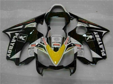 Honda CBR 600 F4i 2001-2003 - Giallo Argento Nero Playboy