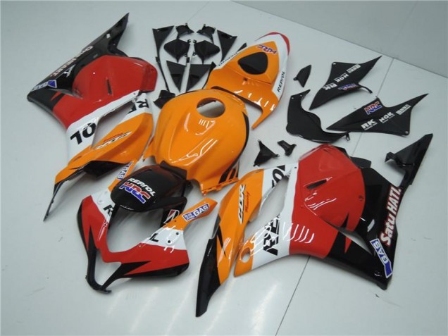 Honda CBR 600 RR 2009-2012 - Arancia Rosso Nero Repsol