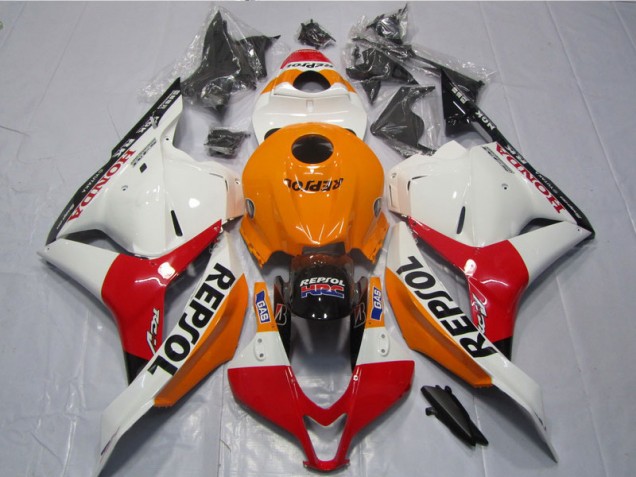 Honda CBR 600 RR 2009-2012 - Bianco Arancia Nero Repsol