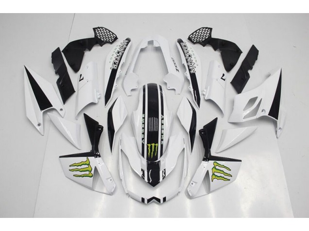 Kawasaki Z1000 2007-2009 - Bianco