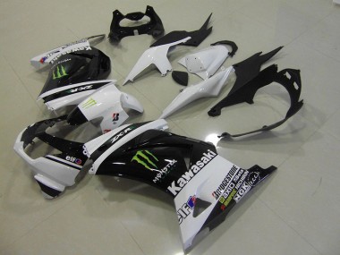 Kawasaki ZX 250R 2008-2012 - Nero Bianco Monster