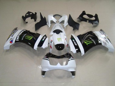 Kawasaki ZX 250R 2008-2012 - Nero Bianco Monster