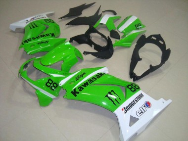 Kawasaki ZX 250R 2008-2012 - Verde & Bianco