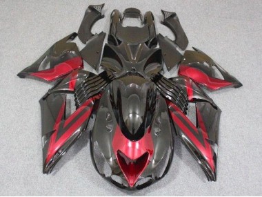 Kawasaki ZX14R ZZR 1400 2006-2011 - Nero Rosso