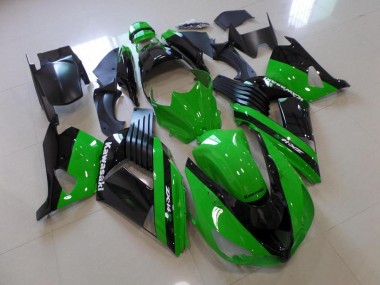 Kawasaki ZX14R ZZR 1400 2006-2011 - Verde & Nero