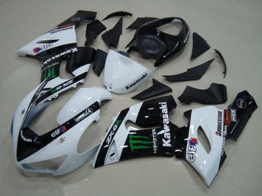 Kawasaki ZX6R 2005-2006 - Bianco Monster