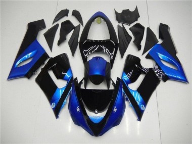 Kawasaki ZX6R 2005-2006 - Blu Nero