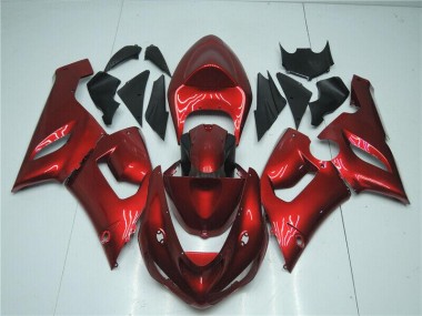 Kawasaki ZX6R 2005-2006 - Caramella Rosso