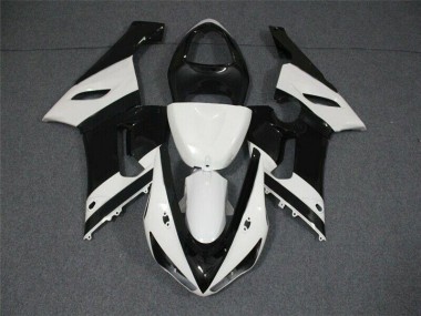 Kawasaki ZX6R 2005-2006 - Nero Bianco