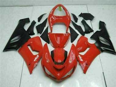 Kawasaki ZX6R 2005-2006 - Rosso