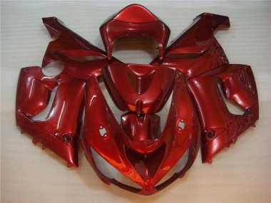 Kawasaki ZX6R 2005-2006 - Rosso