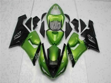 Kawasaki ZX6R 2005-2006 - Verde