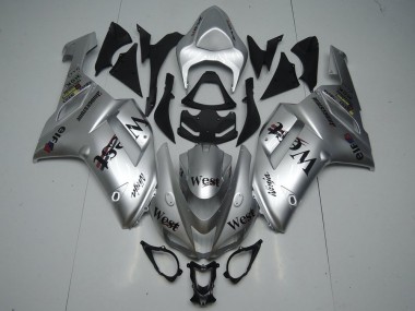 Kawasaki ZX6R 2007-2008 - Argento West