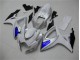 Suzuki GSXR 600 / 750 K6 2006-2007 - Bianco Blu