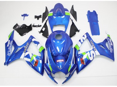 Suzuki GSXR 600 / 750 K6 2006-2007 - Blu Bianco