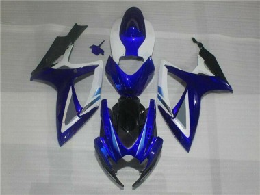 Suzuki GSXR 600 / 750 K6 2006-2007 - Blu Bianco