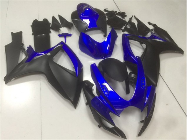 Suzuki GSXR 600 / 750 K6 2006-2007 - Nero Blu