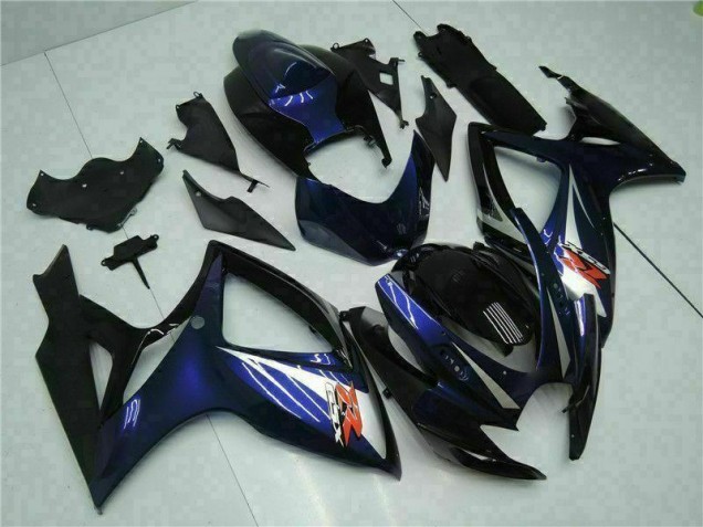 Suzuki GSXR 600 / 750 K6 2006-2007 - Nero Blu