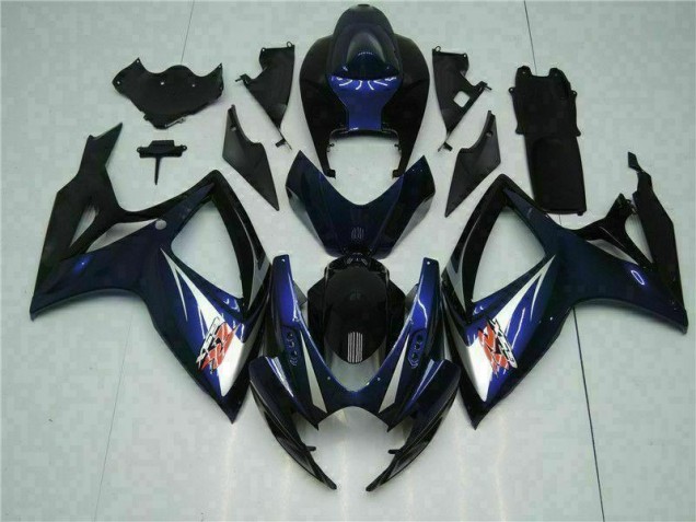 Suzuki GSXR 600 / 750 K6 2006-2007 - Nero Blu