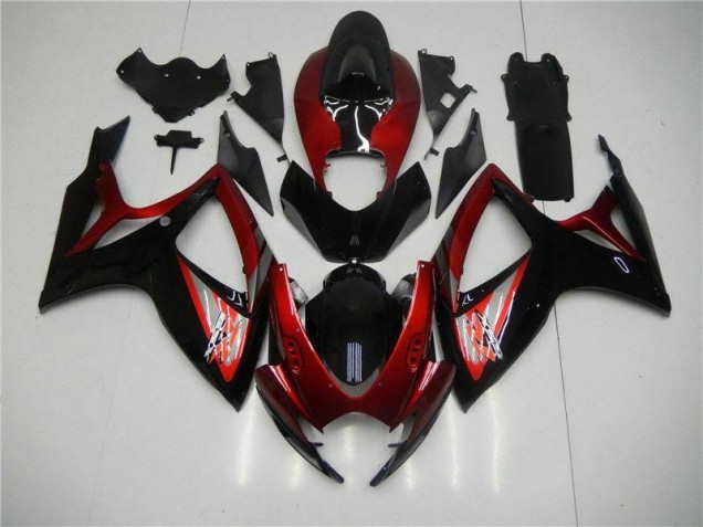 Suzuki GSXR 600 / 750 K6 2006-2007 - Rosso Nero