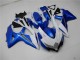 Suzuki GSXR 600 / 750 K8 2008-2010 - Bianco Blu