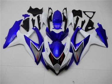 Suzuki GSXR 600 / 750 K8 2008-2010 - Bianco Blu