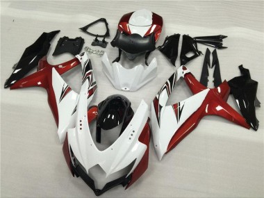 Suzuki GSXR 600 / 750 K8 2008-2010 - Bianco Rosso Nero