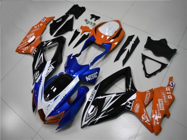 Suzuki GSXR 600 / 750 K8 2008-2010 - Blu Arancia