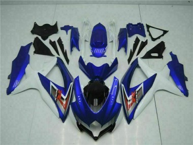 Suzuki GSXR 600 / 750 K8 2008-2010 - Blu Bianco