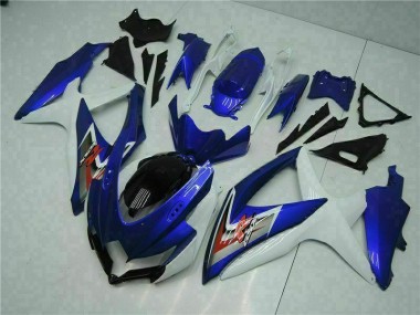 Suzuki GSXR 600 / 750 K8 2008-2010 - Blu Bianco