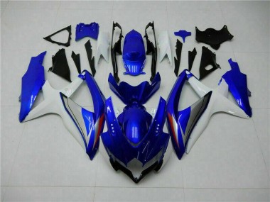 Suzuki GSXR 600 / 750 K8 2008-2010 - Blu Bianco