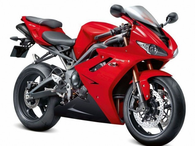 Triumph Daytona 675 Triple 2006-2008 - Rosso Nero