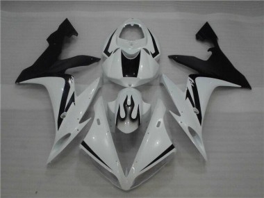 Yamaha R1 2004-2006 - Bianco Nero Fiamma