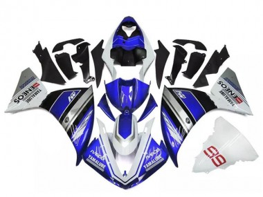 Yamaha R1 2009-2011 - Bianco Blu Argento