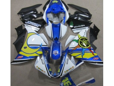 Yamaha R1 2009-2011 - Blu Bianco Giallo 46