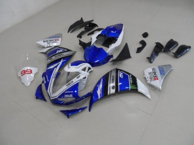 Yamaha R1 2009-2011 - Blu Bianco