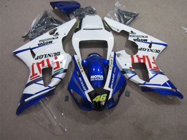 Yamaha R1 2009-2011 - Blu Bianco Motul Dunlop 46