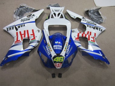 Yamaha R1 2009-2011 - Blu Bianco Motul Dunlop 46