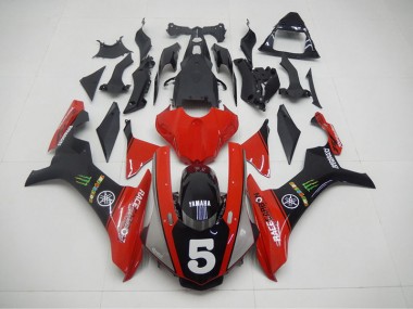 Yamaha R1 2015-2019 - Nero Rosso 5