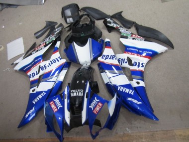 Yamaha R6 2006-2007 - Bianco Blu Sterilgarda Volvo