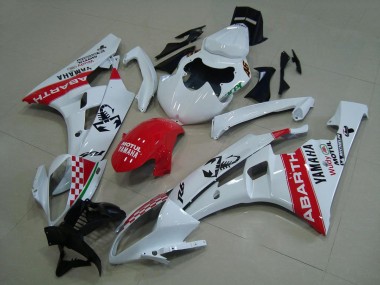 Yamaha R6 2006-2007 - Bianco Rosso Abarth