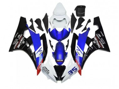 Yamaha R6 2006-2007 - Blu Bianco