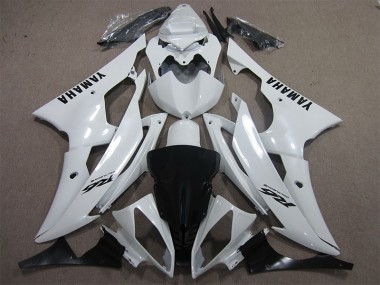 Yamaha R6 2008-2016 - Bianco Nero Decal