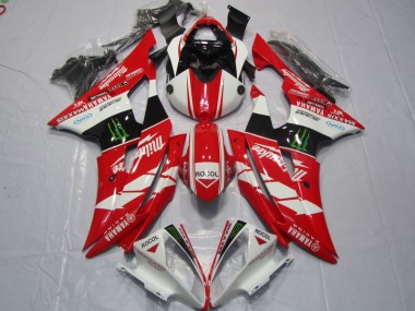 Yamaha R6 2008-2016 - Rosso Bianco Rocol